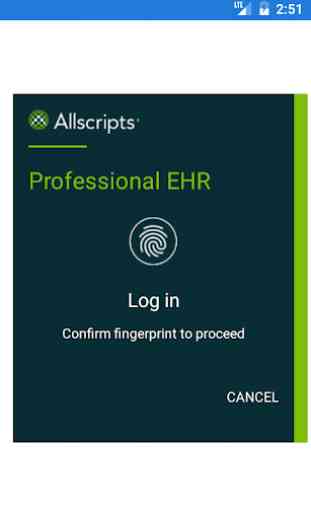 Allscripts Professional EHR Mobile 2