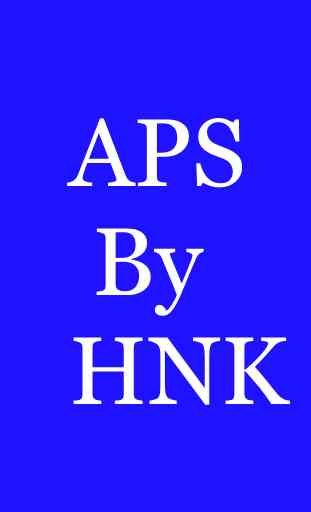 APS BY HNK 2