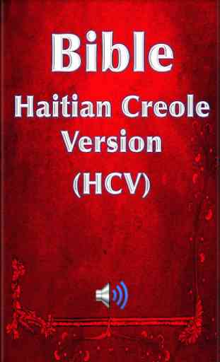 Bible (HCV) Haitian Creole Version ak Audio 1
