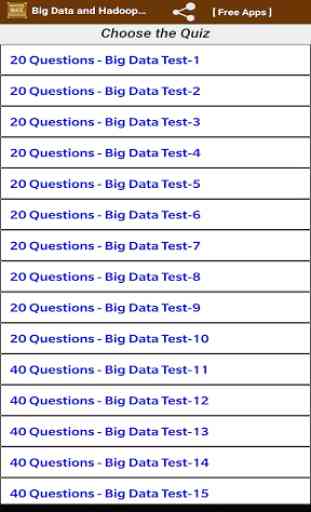 Big Data and Hadoop Quiz 1