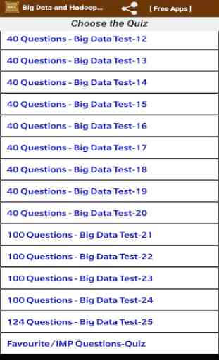 Big Data and Hadoop Quiz 2