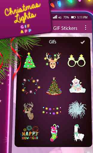 Christmas Lights GIF App 3