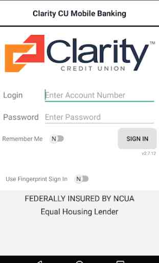 Clarity CU Mobile Banking 1