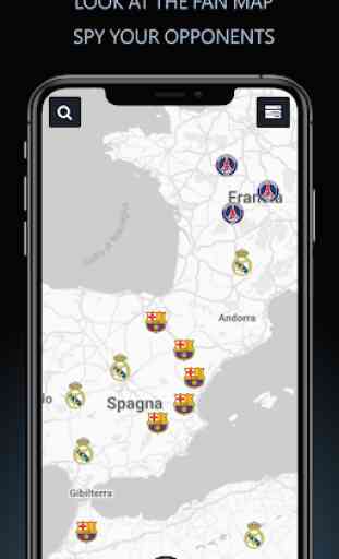 Class League: soccer fan maps 1