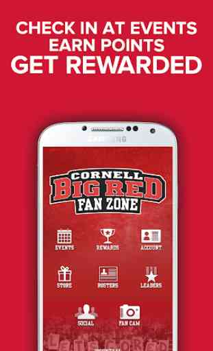 Cornell Big Red Fan Zone 1