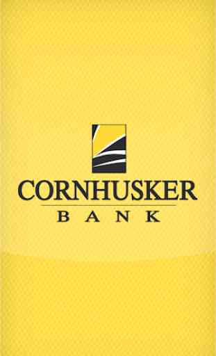 Cornhusker Bank Mobile Banking 1