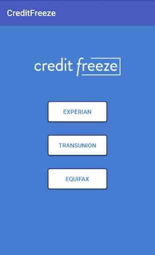 Credit Freeze 1