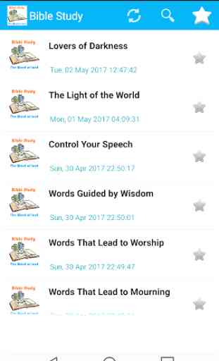 Daily Bible Study-God's Word, Worship & Faith 1