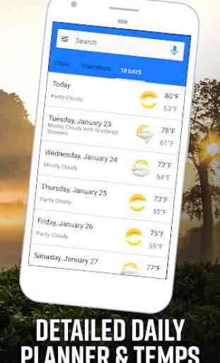 Daily Weather Home - Weather Widget and Launcher 2