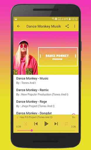 Dance Monkey Music Tones And I 3