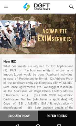 DGFT Consultants, IEC, EPCG, Advance Licence 3