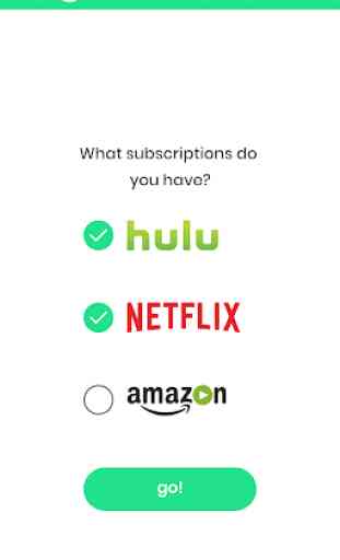 dinggo! Swipe thru Netflix, Hulu, Prime Video 1