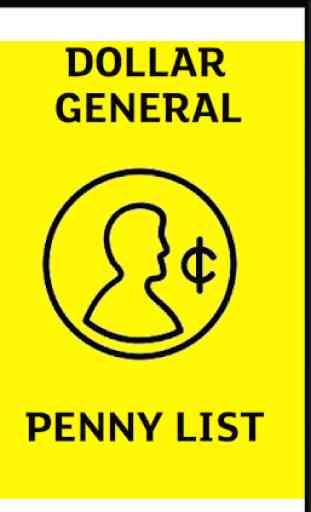 Dollar General Penny List 2