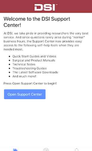 DSI Support Center 1