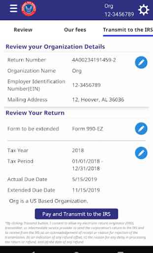 E-File Tax Extension Form 8868 4