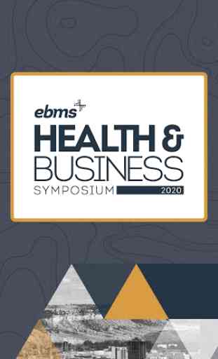 EBMS Health&Business Symposium 1