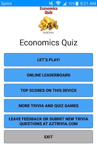 Economics Quiz 1