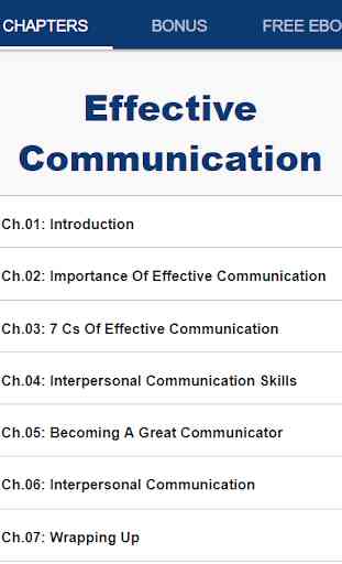Effective Communication 2
