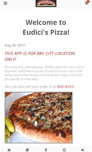 Eudici's Pizza Online Ordering 1