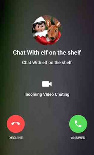 fake call and chat with Elf - prank 4
