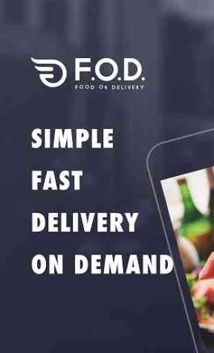 FOD - Food On Delivery 1