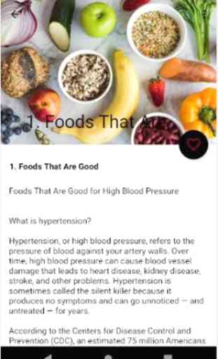 Foods To Lower Blood Pressure 2