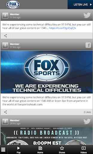 Fox Sports Shoals WSBM-FM 4