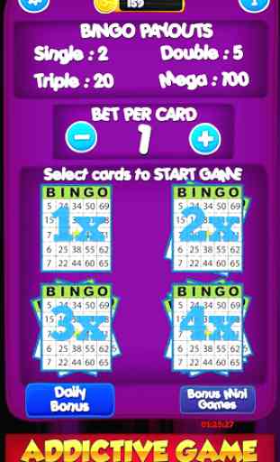 Free Bingo New Cards Game - Vegas Casino Feel 2