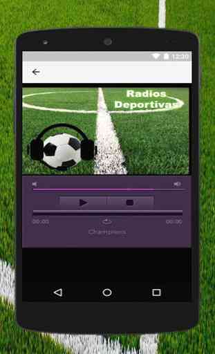 Fútbol en vivo - radios 3