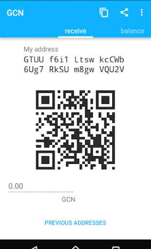 gCn Fast wallet 2