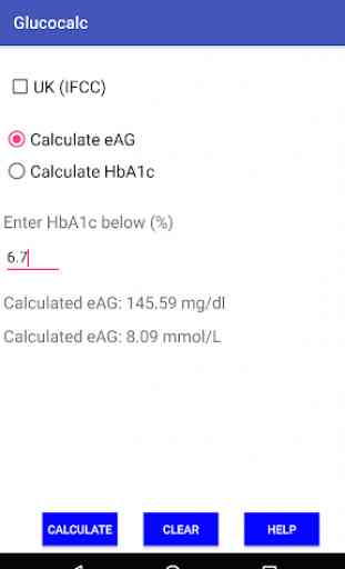Glucocalc Glucose Calculator 1