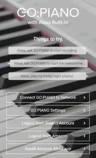 GO:PIANO Alexa Setup 1