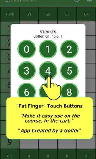 Golf Scorecard 3