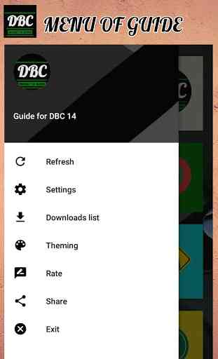 Guide for DBC 14 3