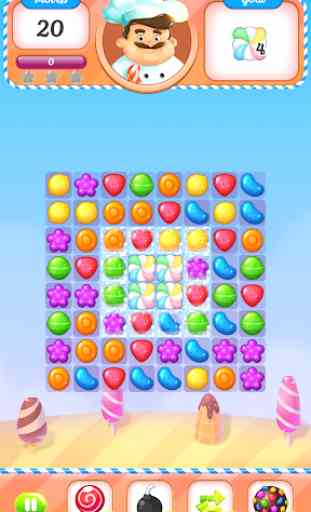 Gusto Yummy Chef - Match 3 Fruit Candy Puzzle Game 4