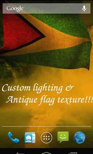 Guyana Flag Live Wallpaper 4