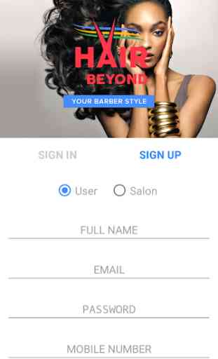 Hair Beyond - Barber Mobile App 3