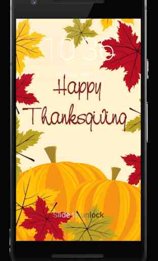Happy Thanksgiving HD Lock Screen 1