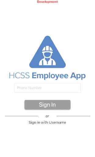 HCSS Employee App 1