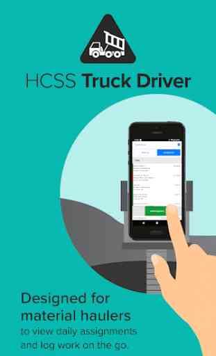 HCSS Truck Driver: Track schedules, time, & work 1