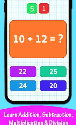 Hiho Math learner - Kids Math Game 4