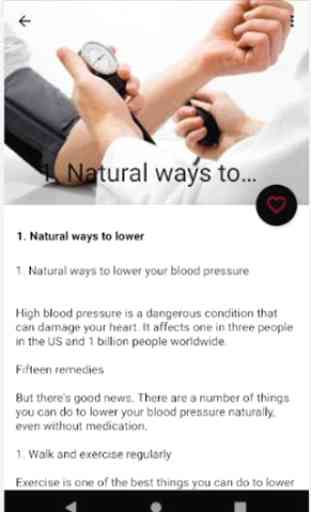 How To Reduce Blood Pressure Naturally 2