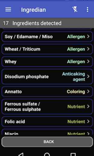 Ingredian: Scan Food Labels 4