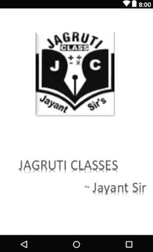 Jagruti Classes 1