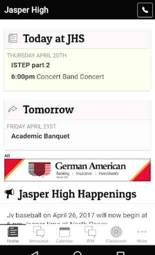 Jasper High School - Indiana 1