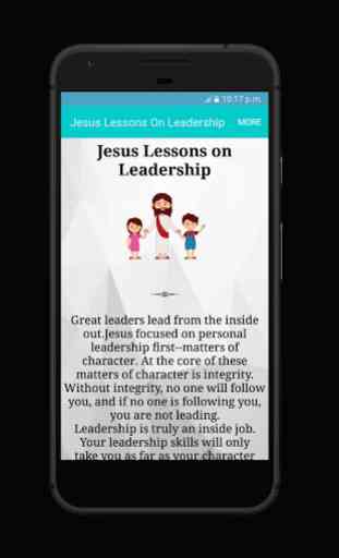 Jesus Lessons On Leadership 1