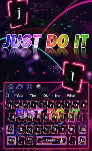 Just Do It Keyboard Theme 4