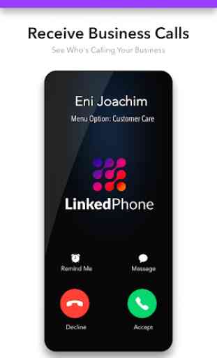 LinkedPhone - 2nd Line - Business Phone Number App 2