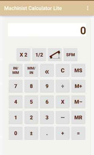 Machinist Calculator Lite 1