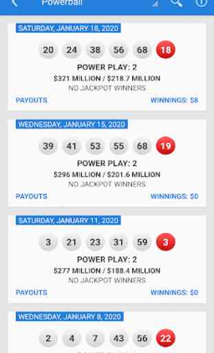 Mega Millions + Powerball Lotto Games in US 3